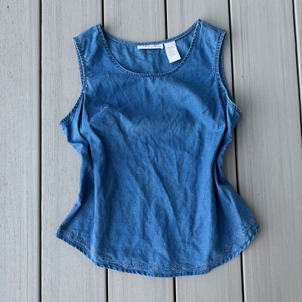 Vintage Cherokee Denim Tank